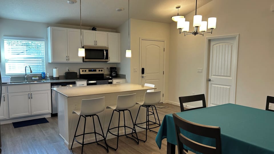 Lots of dining space