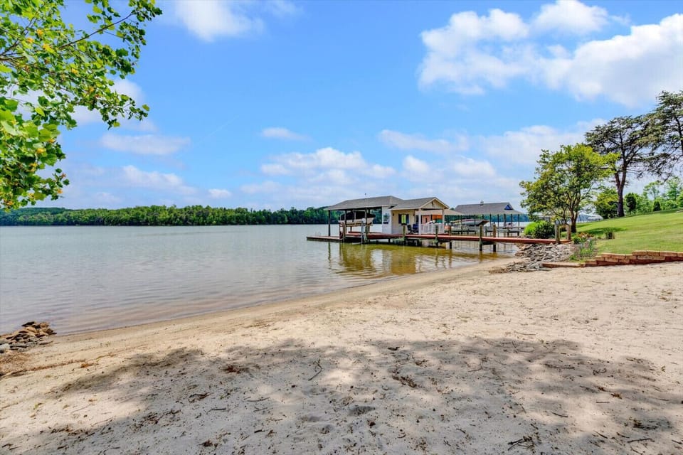 Dig your toes in the sand and enjoy our sandy beach!