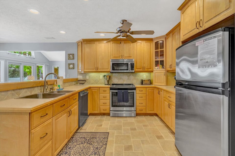 Stylish, functional kitchen designed for everyday comfort and special occasions