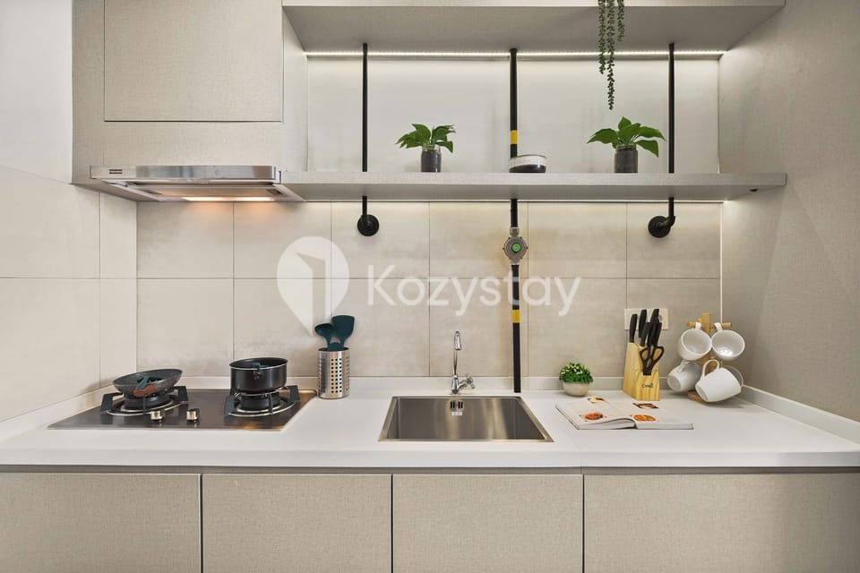 Apartment, 2 Bedrooms, City View | Private kitchen