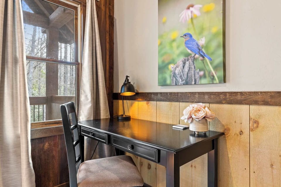 Your Home Office Away from Home - A quiet and comfy spot for work or study.