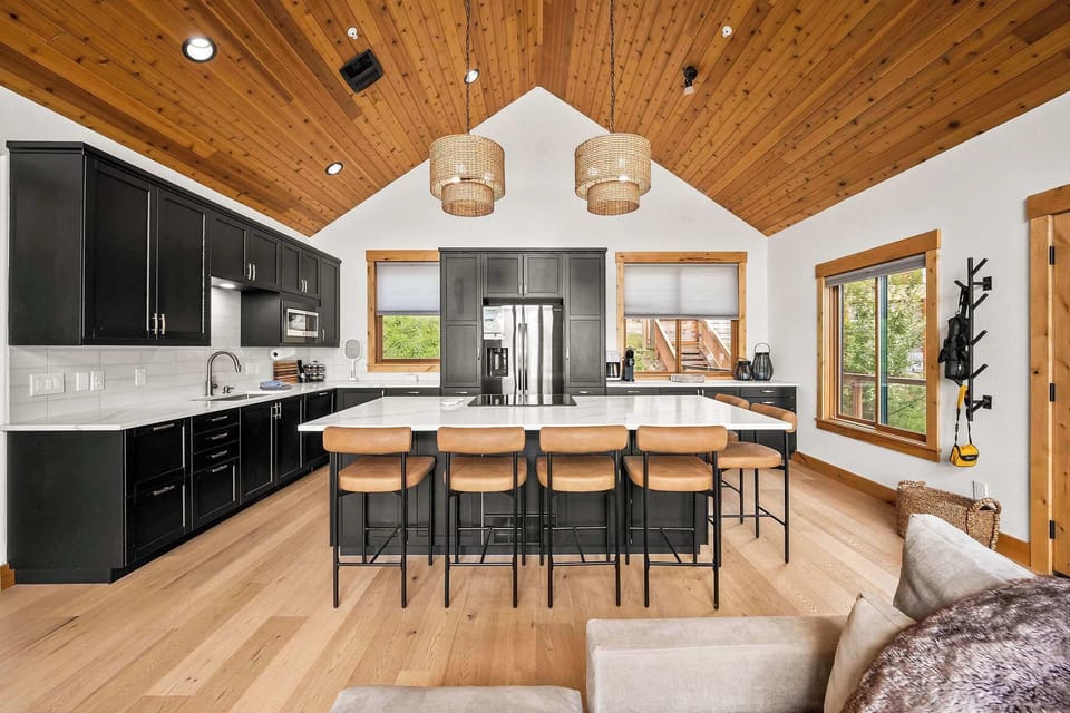 Your gourmet kitchen awaits with sleek countertops, premium appliances, and a spacious island for memorable meals together.