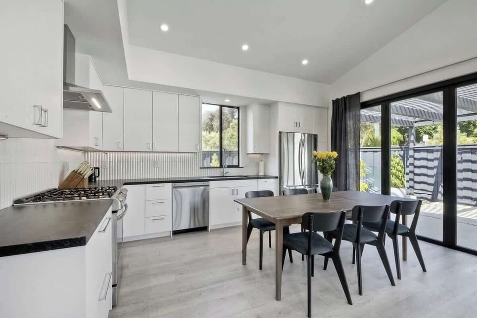 Fully stocked kitchen 