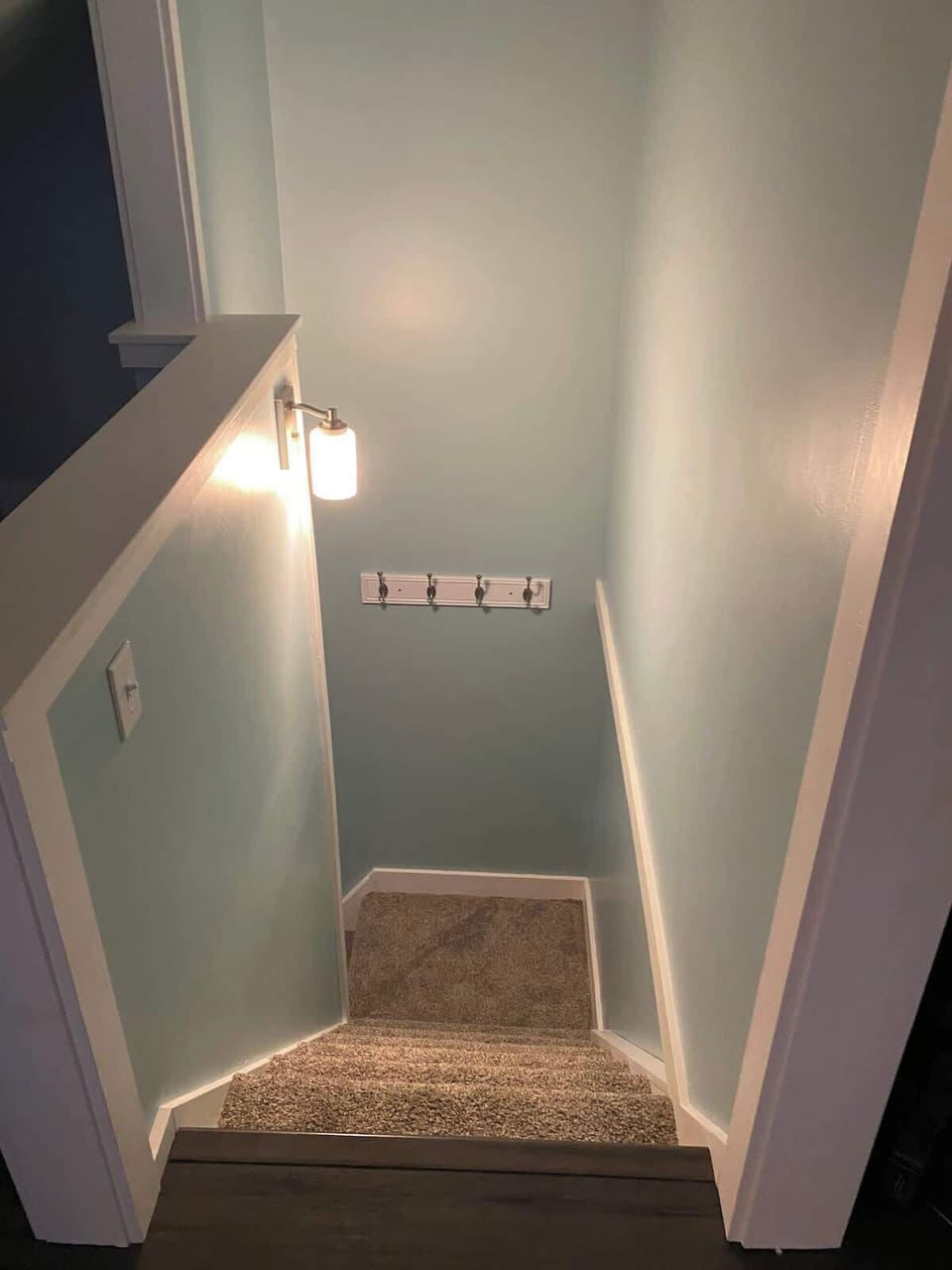 stairway to upstairs bedroom