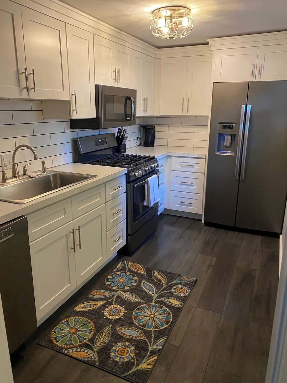 Fully stocked kitchen