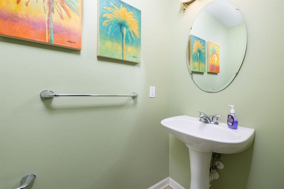 Sunset Island 26 Beach Side Drive Powder Room