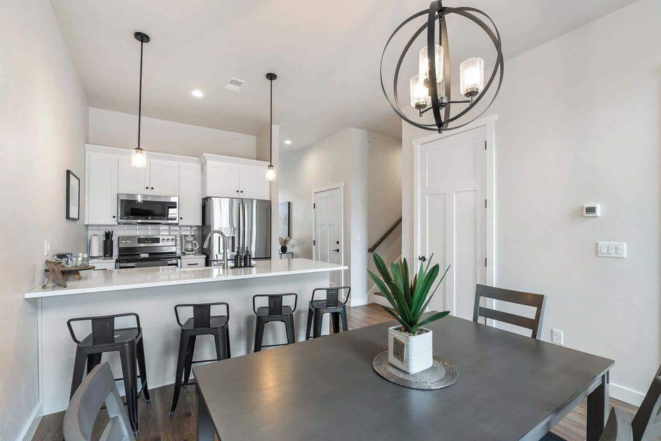 open concept kitchen