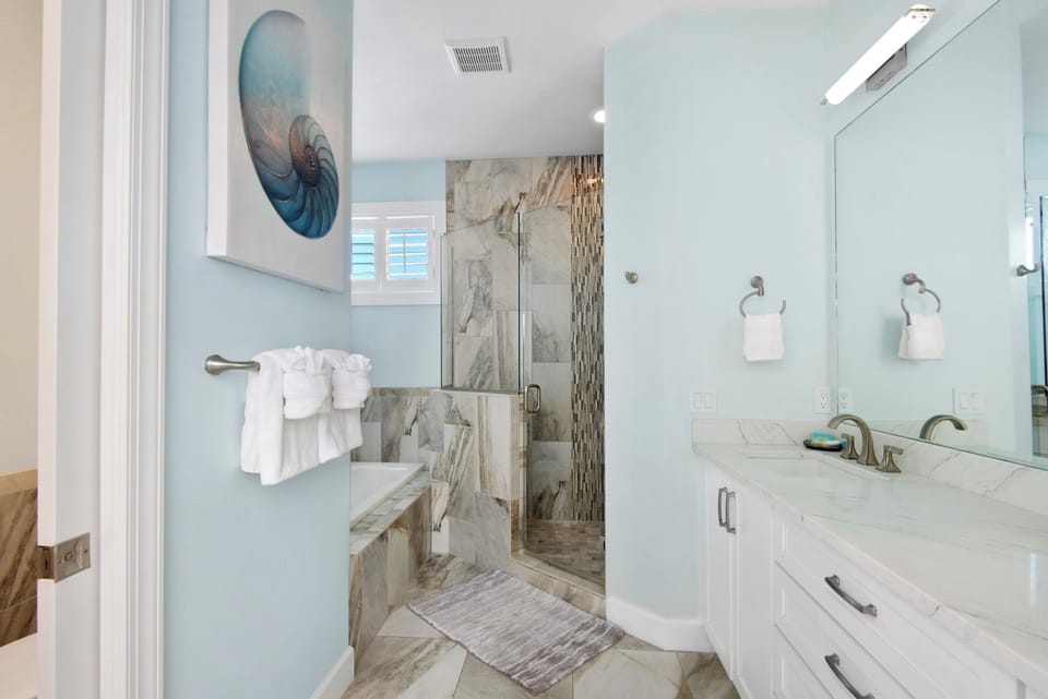 Master bathroom