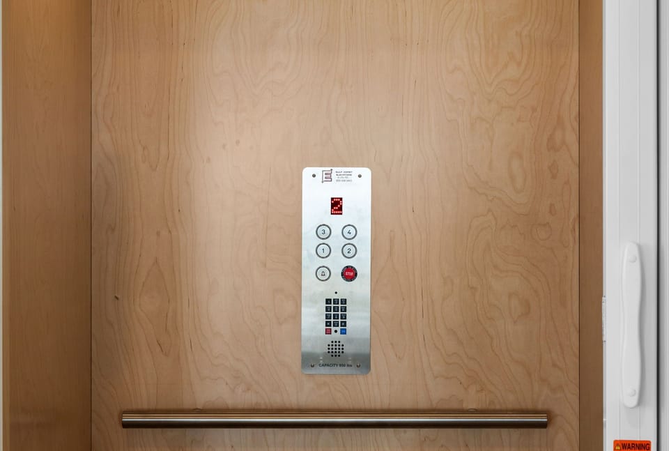 Elevator access provides convenient passage between floors, keeping all areas of the property within easy reach.