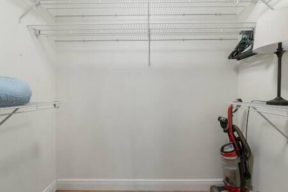 Closet with Storage Space