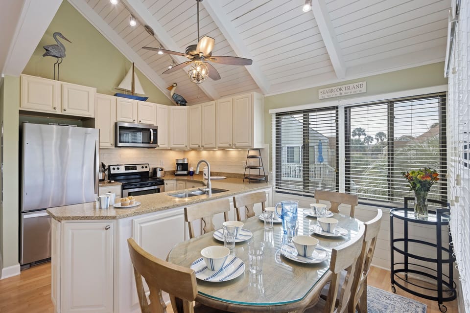 Open concept floorplan with upgraded spaces and decor.