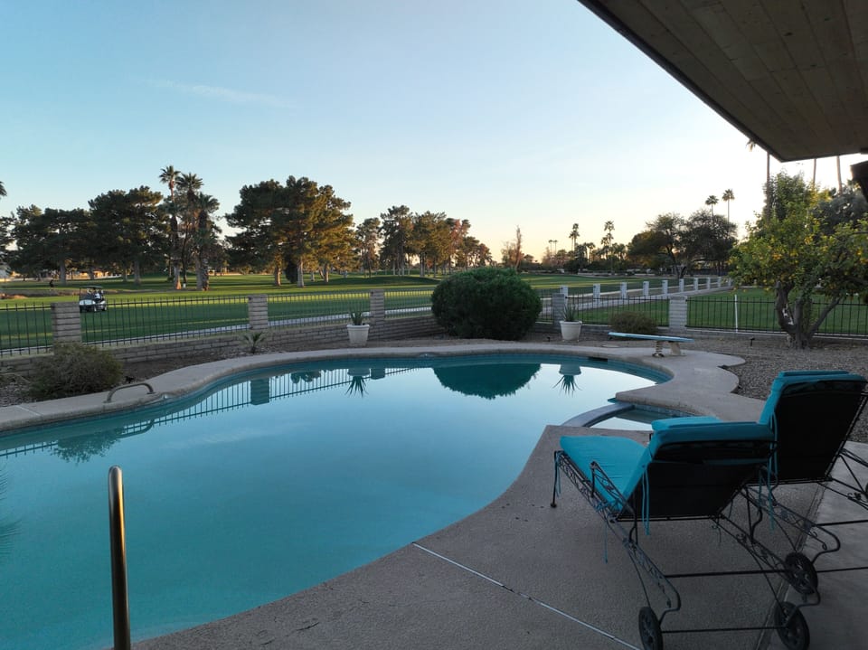 A breathtaking view overlooking the Wigwam Gold Golf Course. 