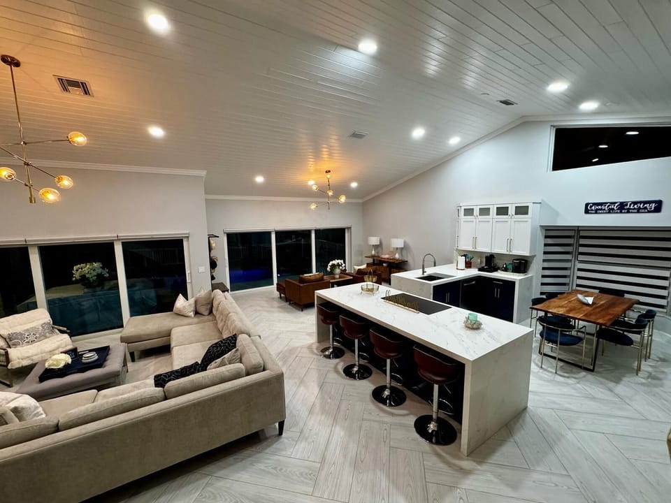 Living Room and Kitchen
