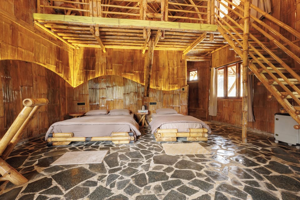The Leaf - River Front Bamboo Cottage