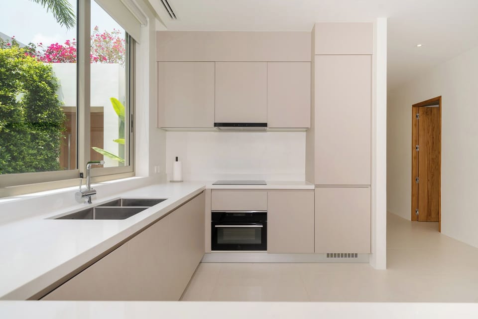 Signature Villa, 3 Bedrooms, Non Smoking, Private Pool | Private kitchen | Fridge, oven, stovetop, dishwasher