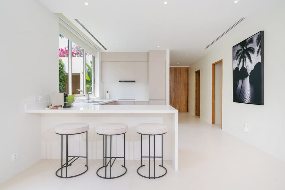 Signature Villa, 3 Bedrooms, Non Smoking, Private Pool | Private kitchen | Fridge, oven, stovetop, dishwasher