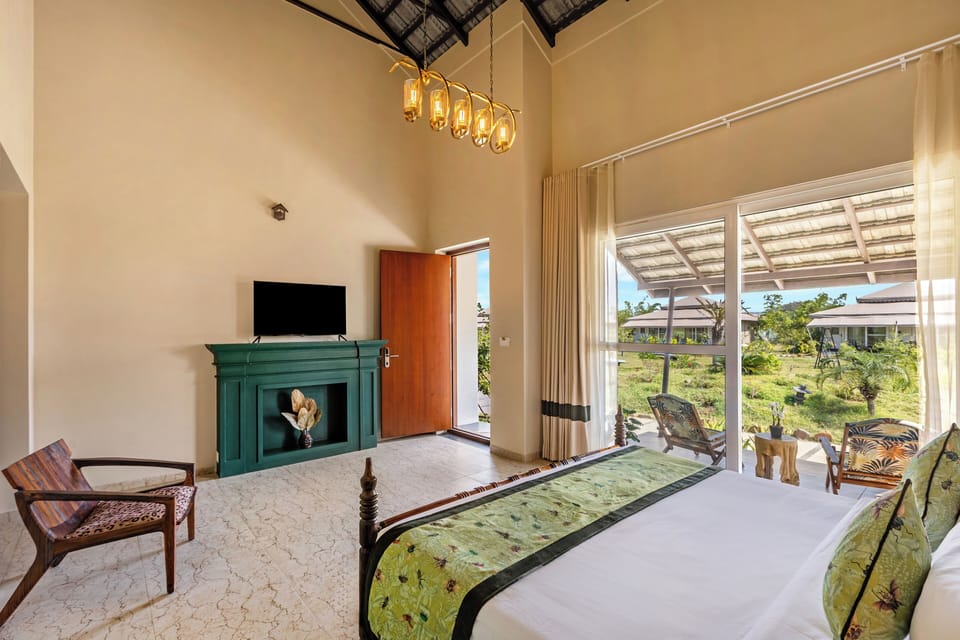 Indulge Villa with Sit Out | Iron/ironing board, free WiFi