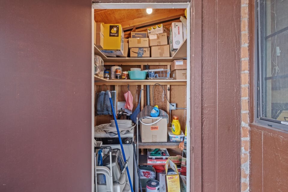 Laundry Closet- Washer Available