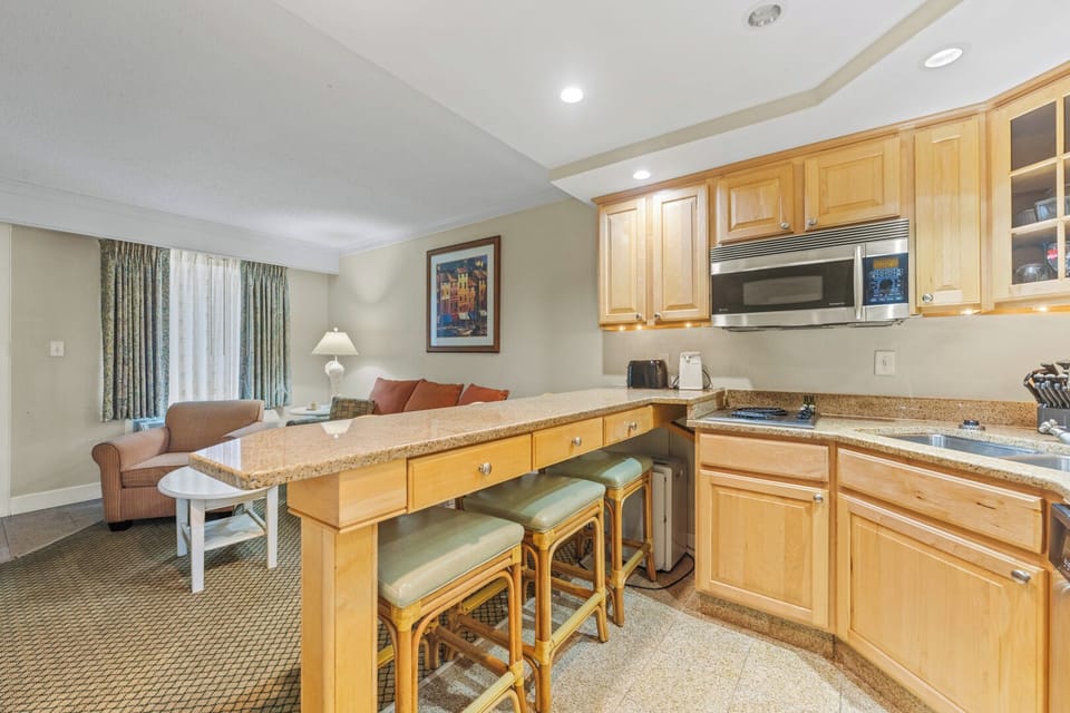 Kitchen with Bar Seating