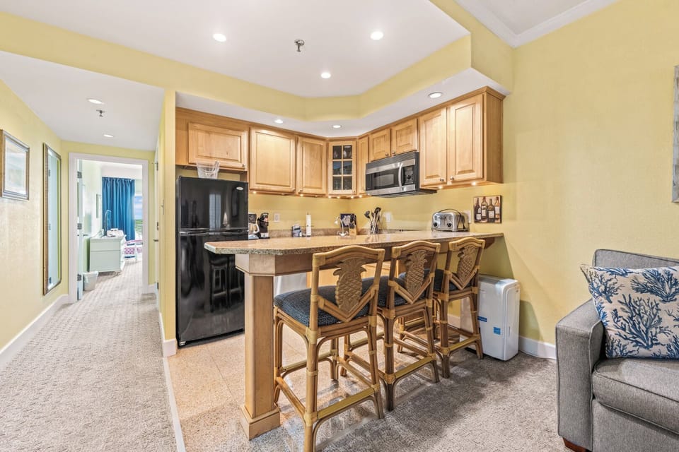 Kitchen with Bar Seating