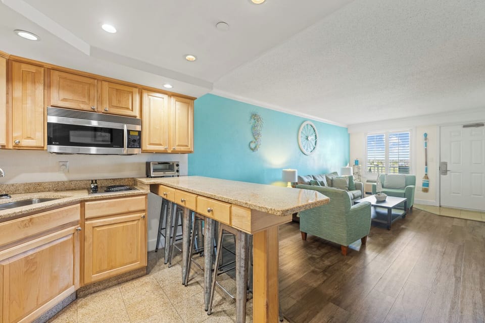 Kitchen with Bar Seating