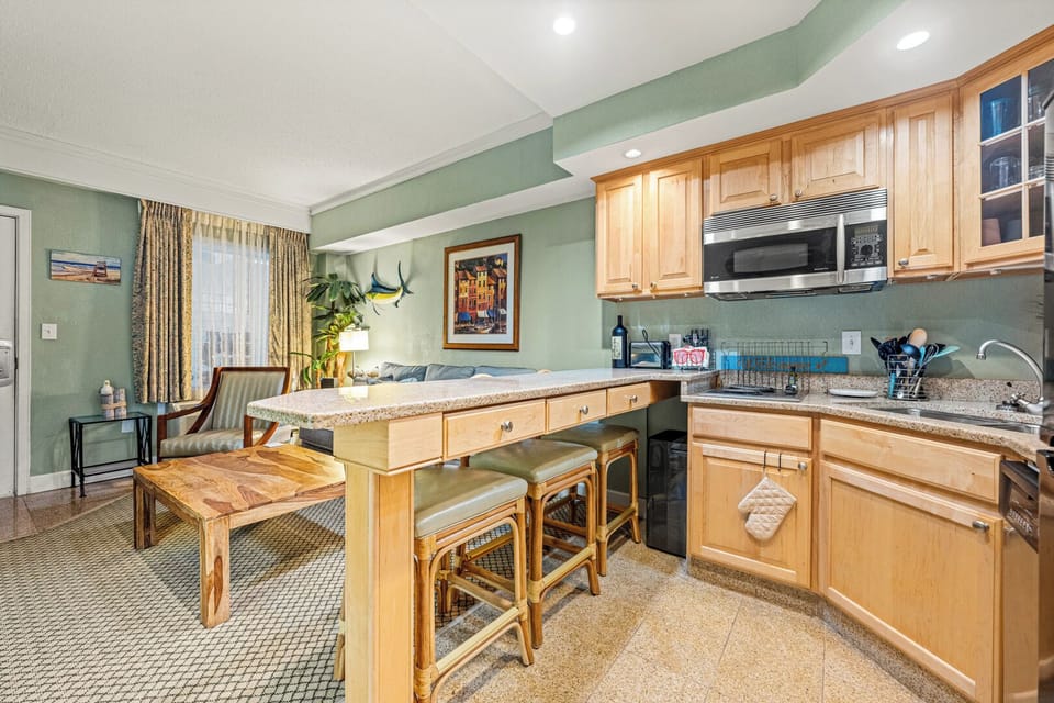 Kitchen with Bar Seating