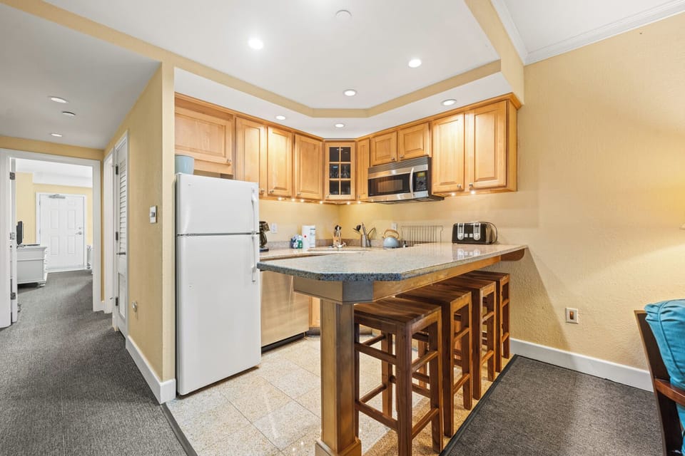 Kitchen with Bar Seating