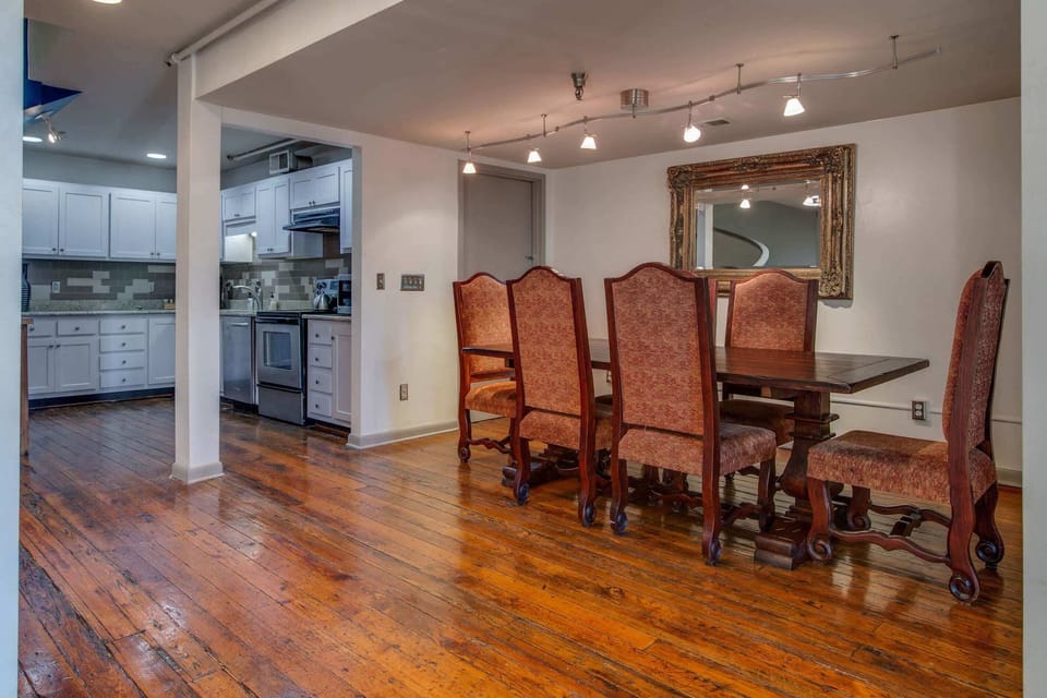 Dining and kitchen area 