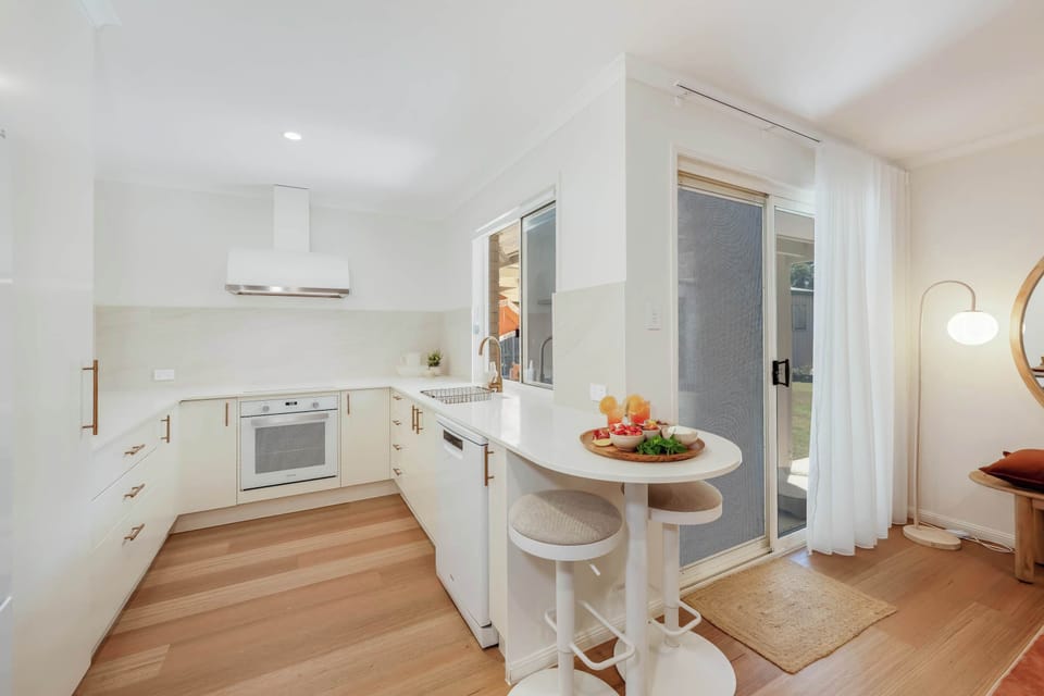 56 Whalley, sleek kitchen