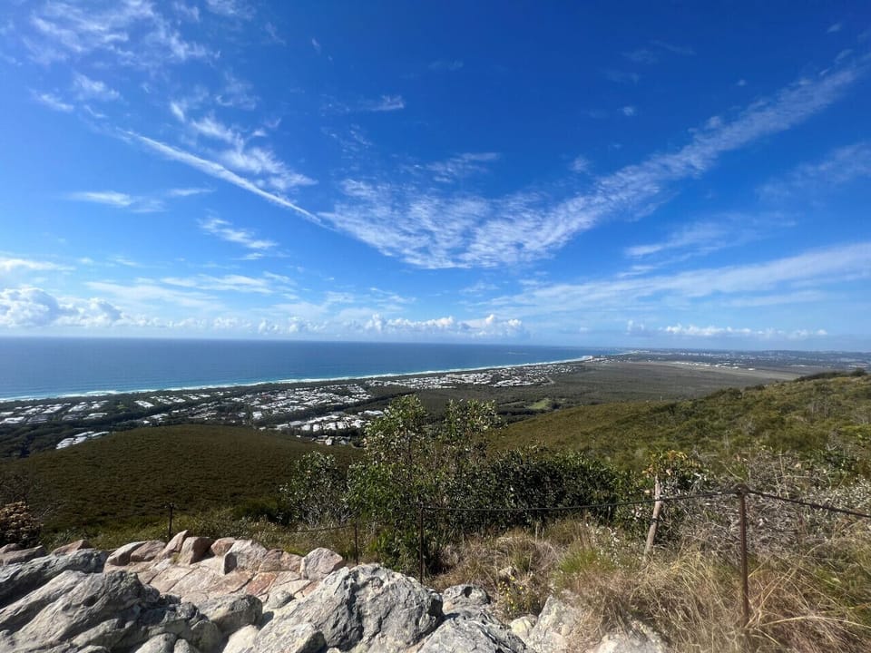View from Mount Coolum