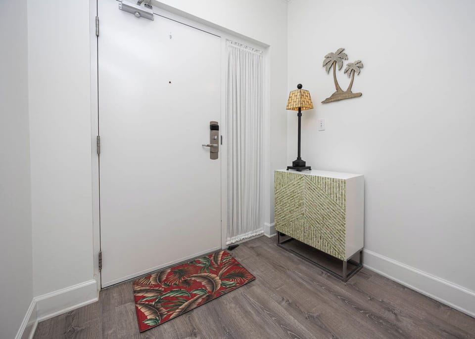 Welcoming entryway to your vacation rental inviting you to explore your vacation retreat