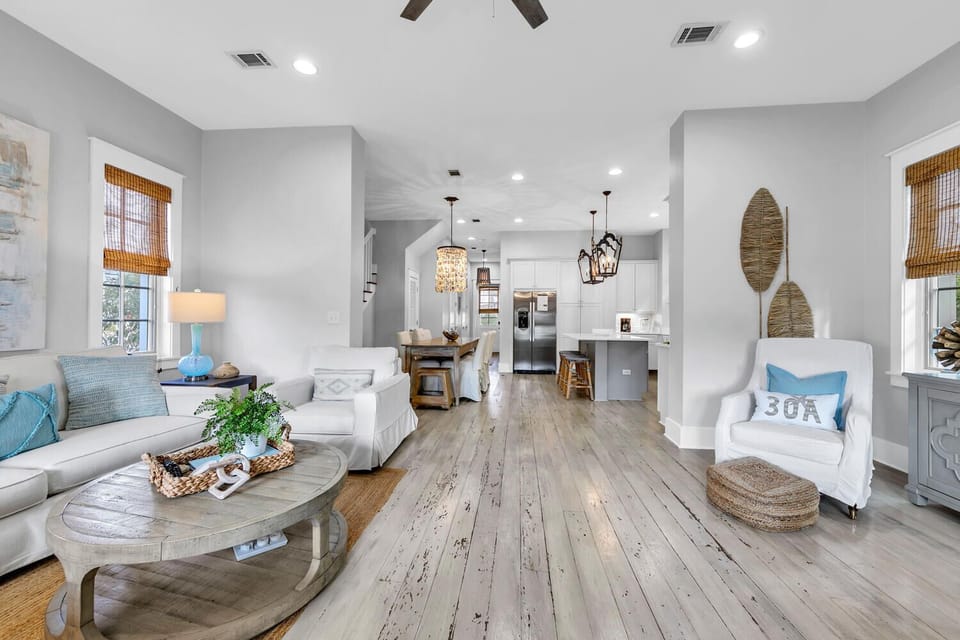 Spacious and open