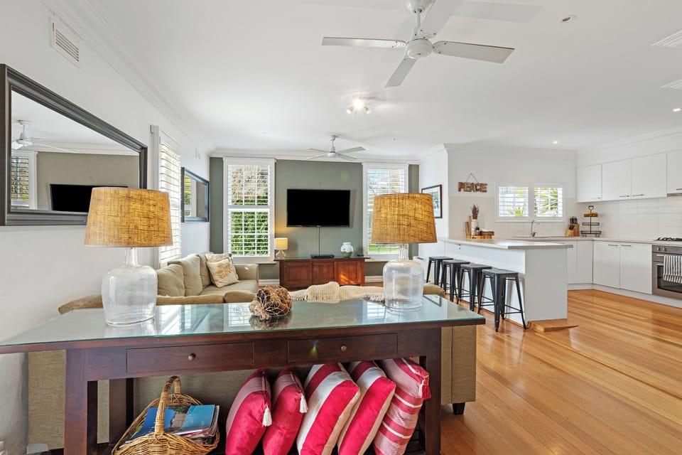 Open-plan living made for easy gatherings
