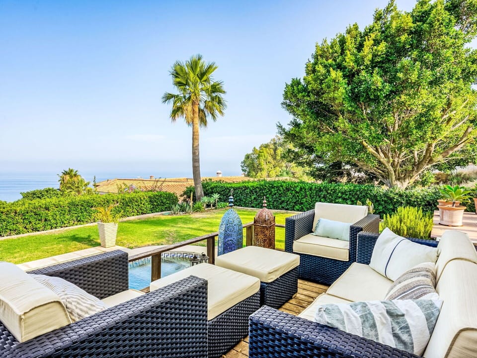 Blue, Furniture, Sea, Outdoor Furniture, Resort, Chair, Ocean, Garden, Eco Hotel