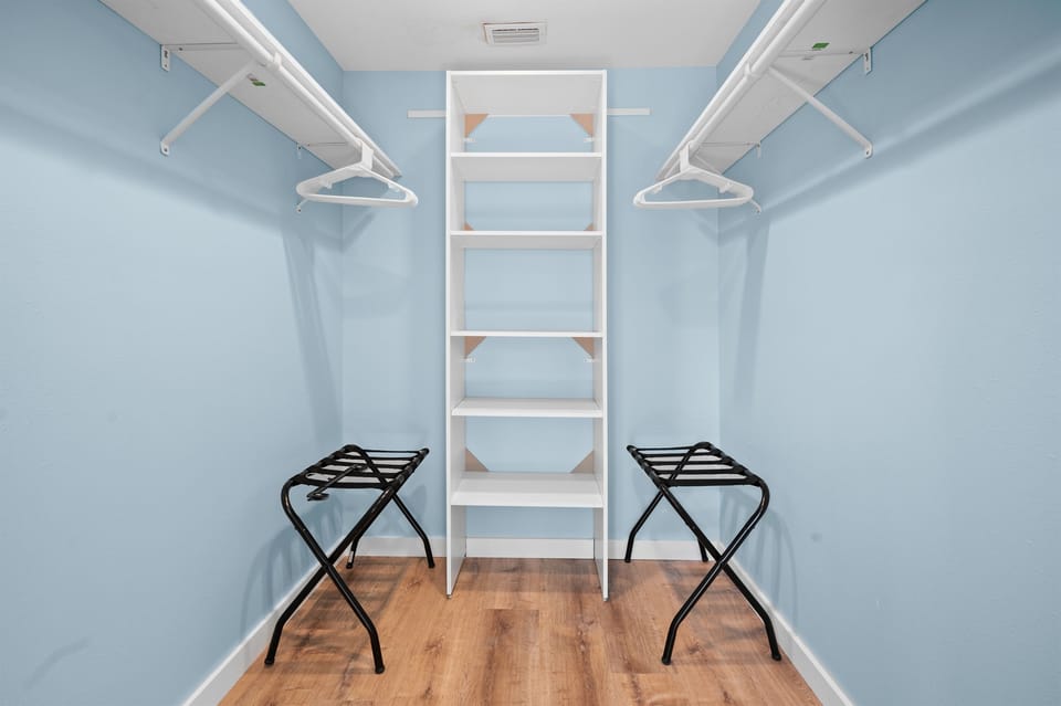 Huge walk in closet