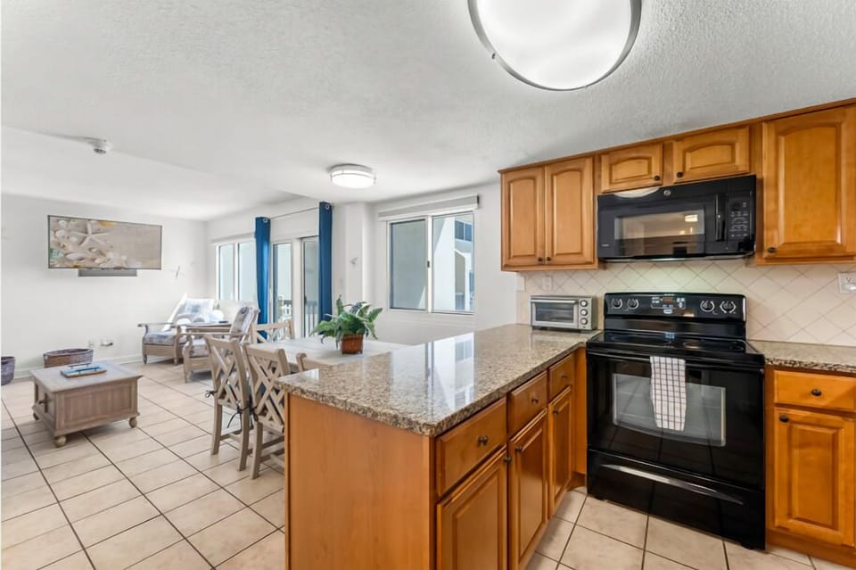 Enjoy a full conversation while preparing dinner for the family!