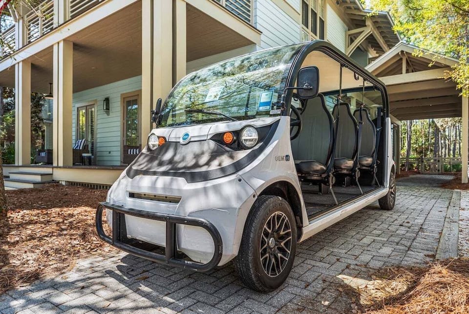 Golf Cart is included with the rental.