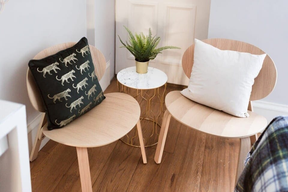 Relaxing space in 2nd bedroom