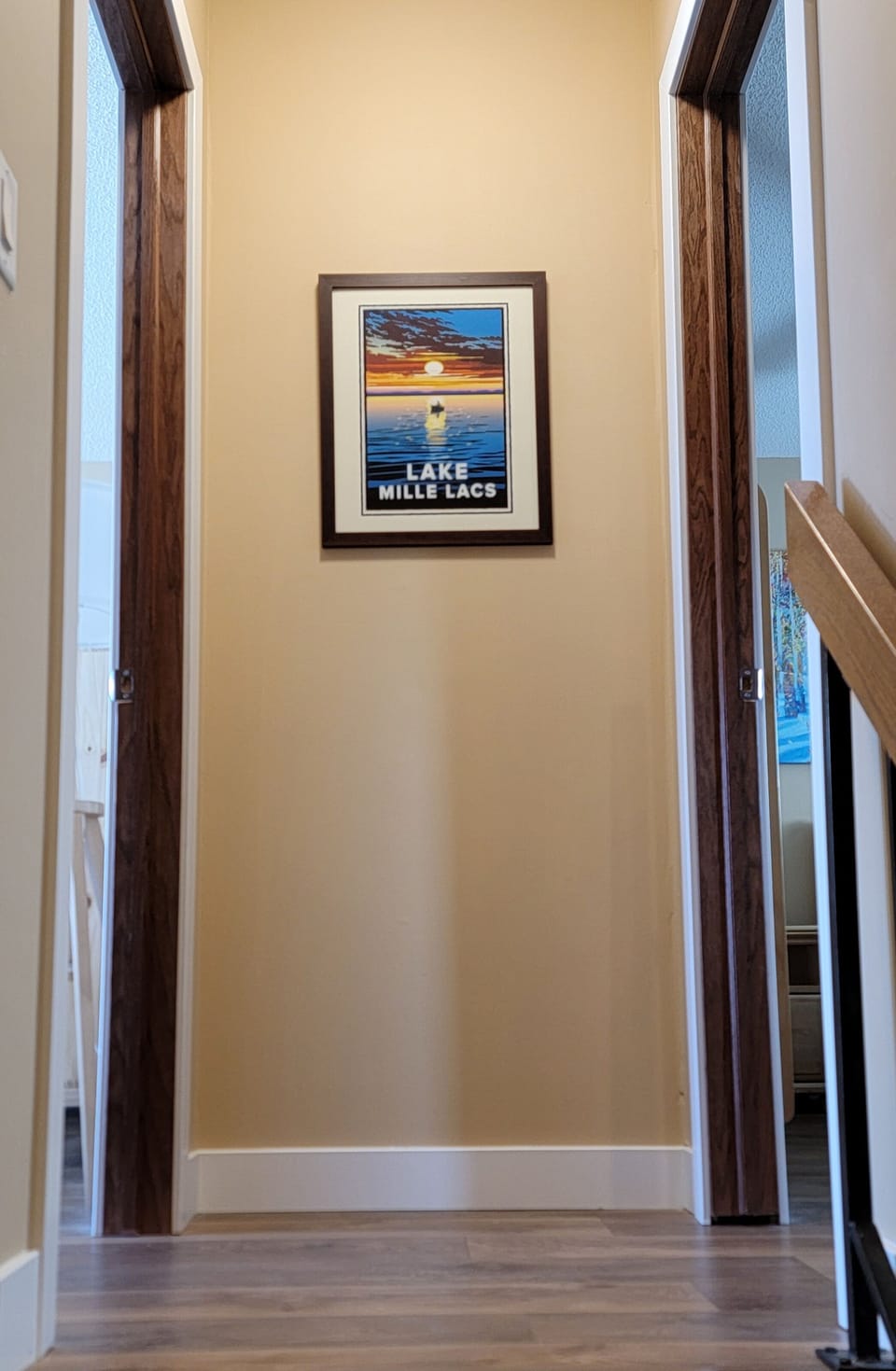 Landing in-between two bedrooms