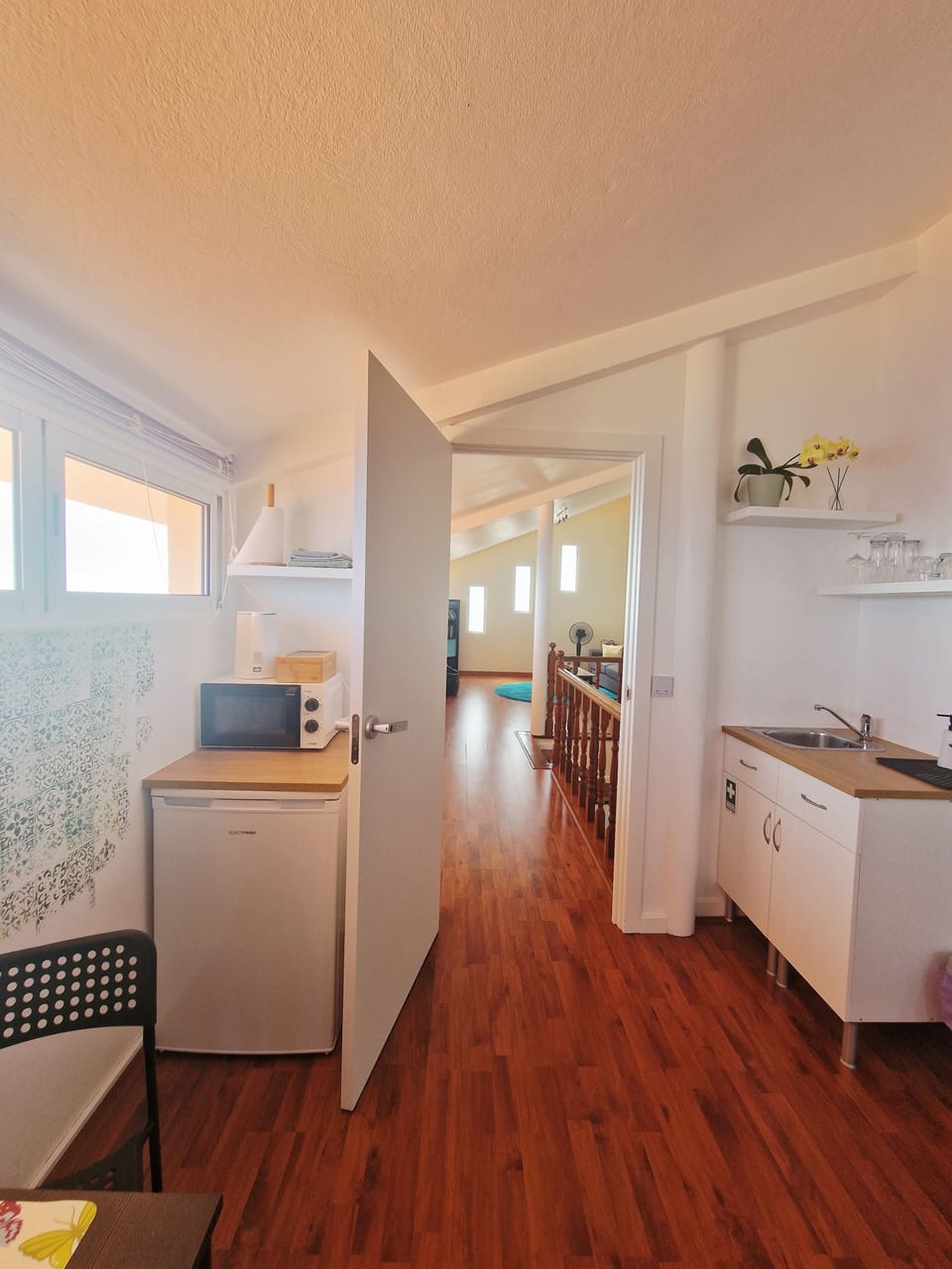 Deluxe studio Verde, sea view | Private kitchen | Fridge, microwave, espresso maker, coffee/tea maker