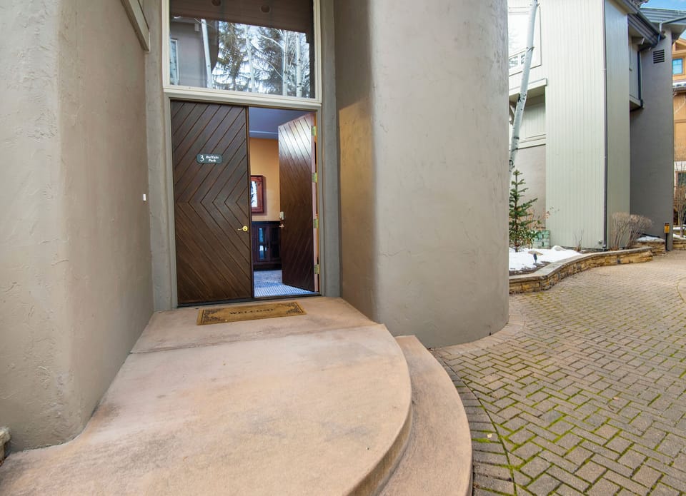 Front Door Street Level Entryway