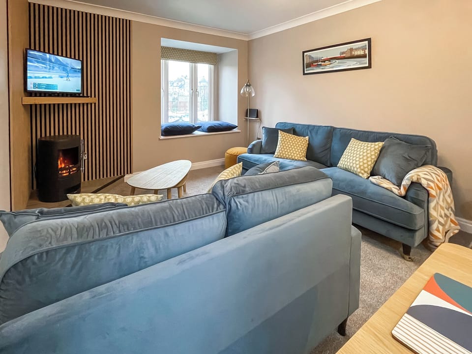 Cosy Living Room | Esk View Apartment, Whitby