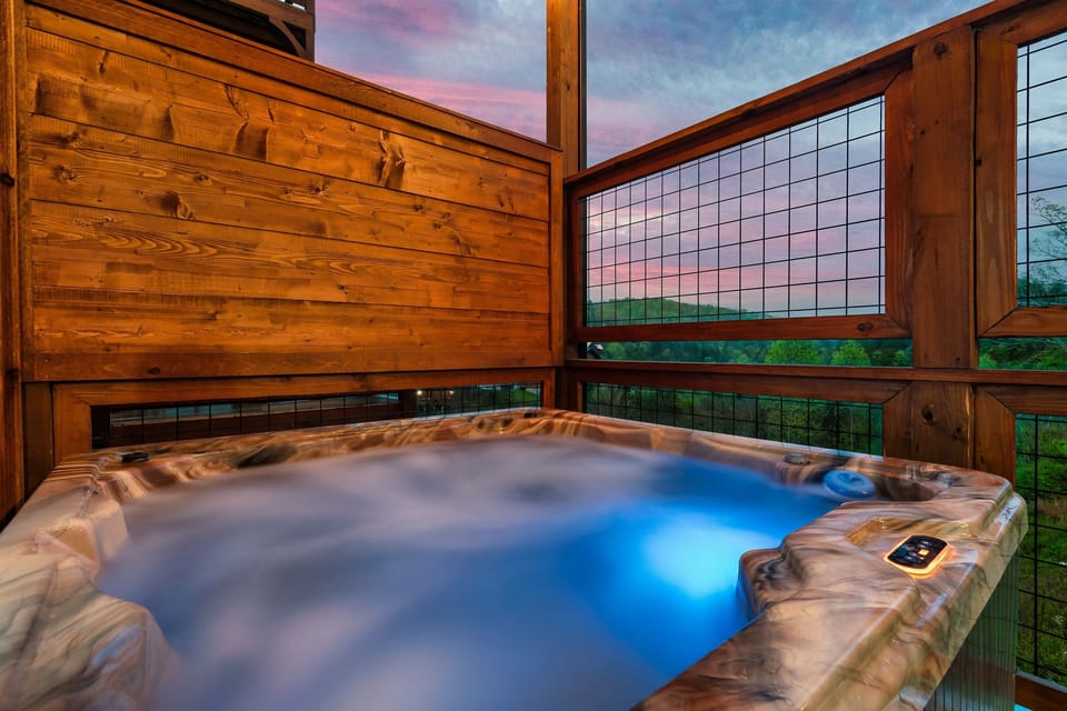 Indulge in a little hot tub heaven