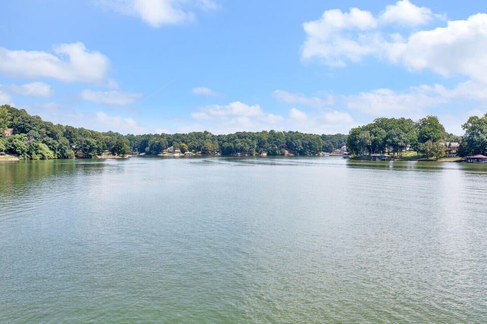 Open water views to enjoy from the dock.