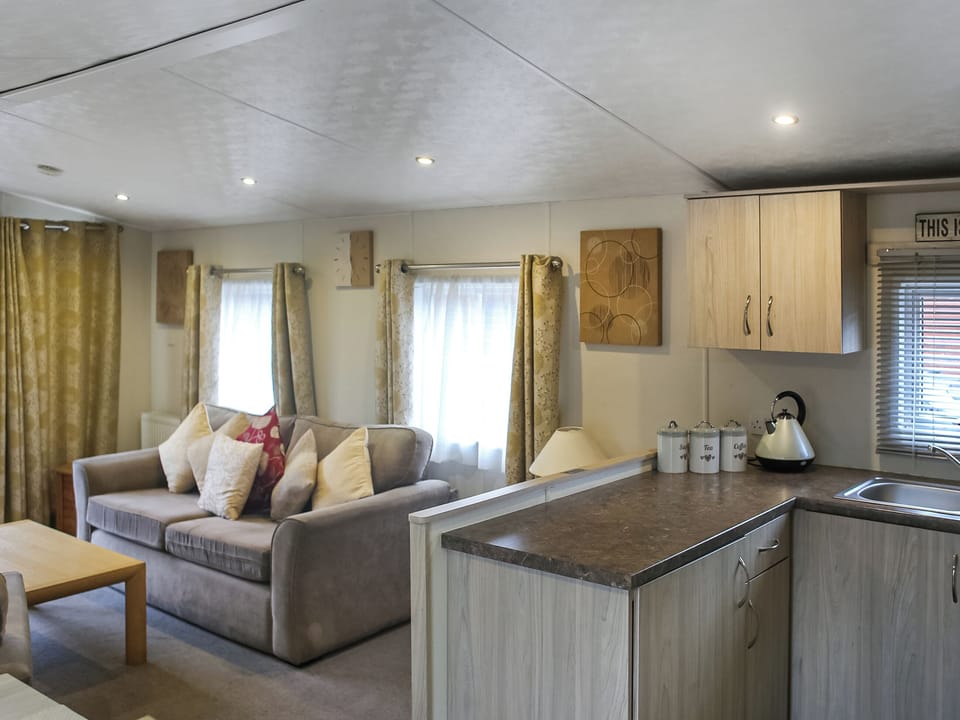 Open plan living space | Craig Rossie Lodge, Grandeagles Holiday Park