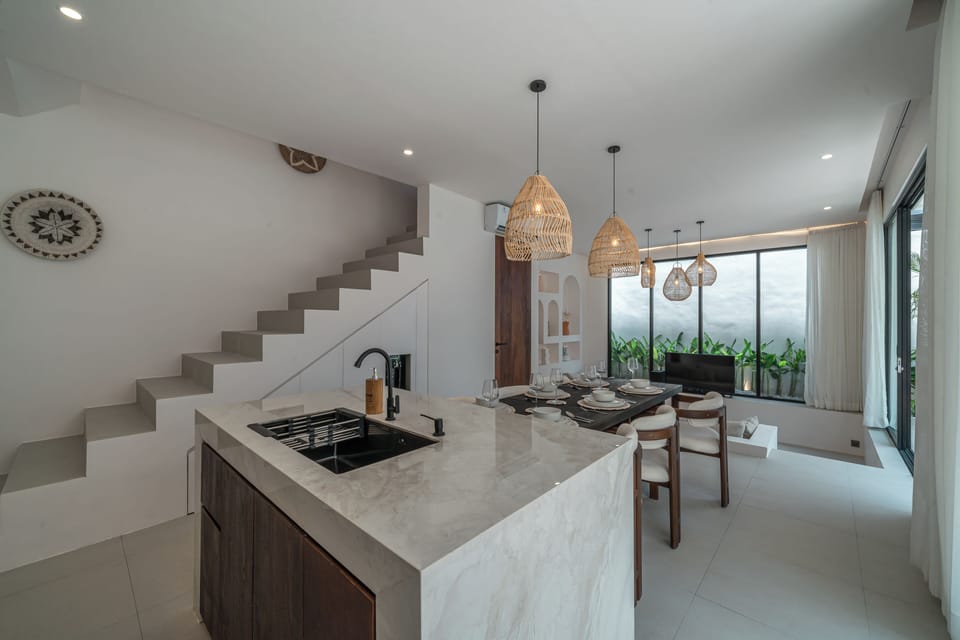 Luxury Villa, 2 Bedrooms, Pool View | Private kitchen