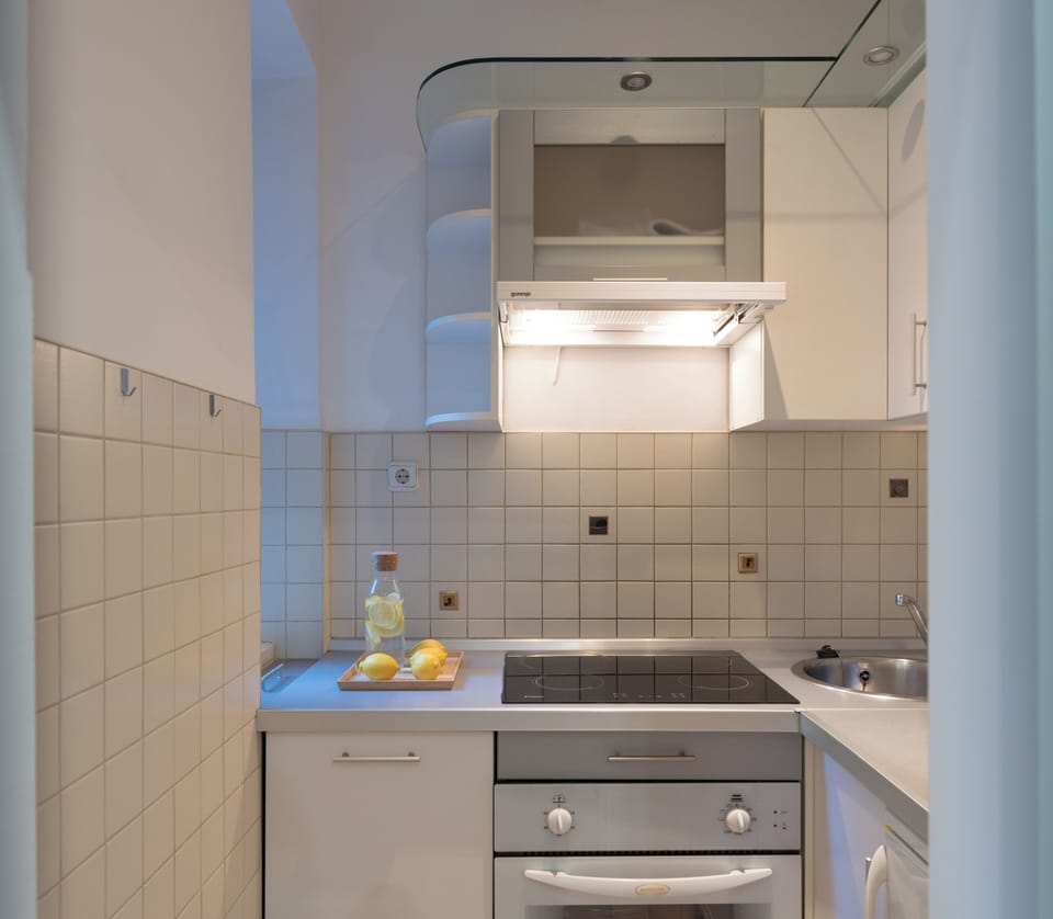 Family Apartment, Courtyard View | Private kitchen
