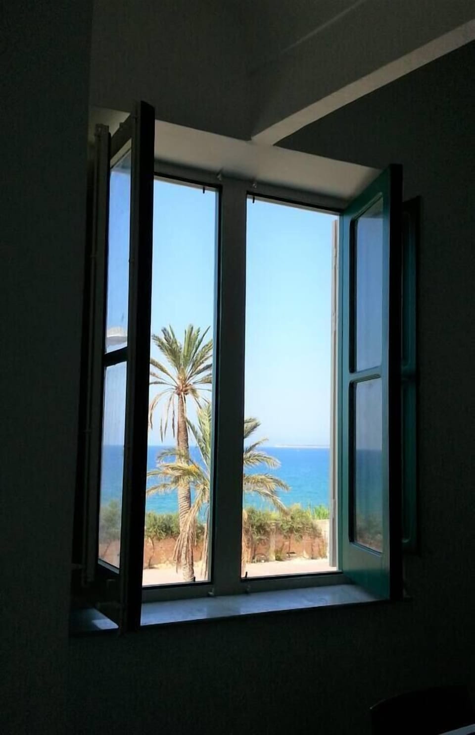 View from the kitchen's windows