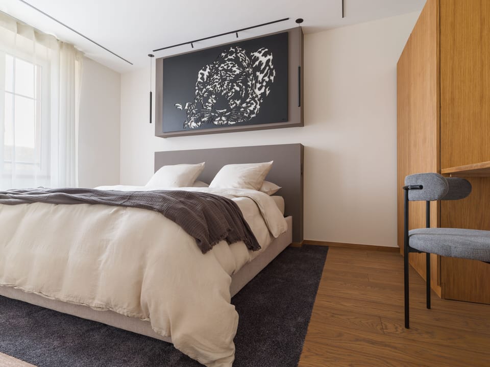 Deluxe Suite, Accessible, Ensuite | Premium bedding, laptop workspace, soundproofing, WiFi (free)