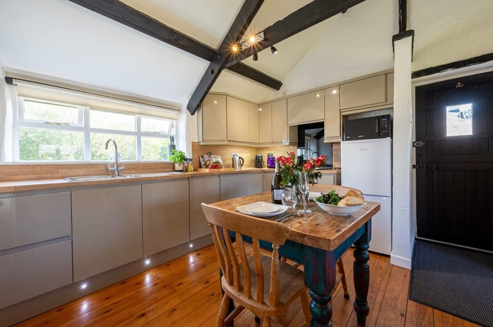 Dining and kitchen